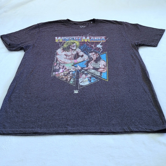 Mad😡 Engine Global🌎 LLC Wrestle🤼 Mania Graphic Tee👕 - NWOT - Picture 9 of 10